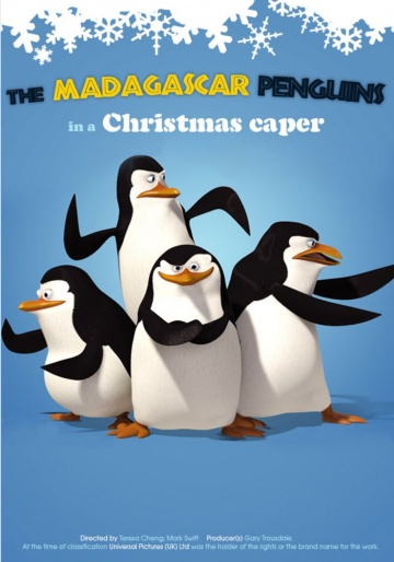 The Madagascar Penguins in a Christmas Caper