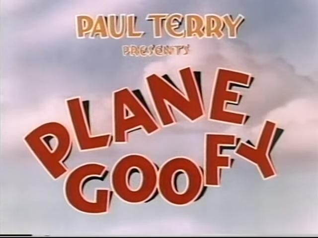 Plane Goofy