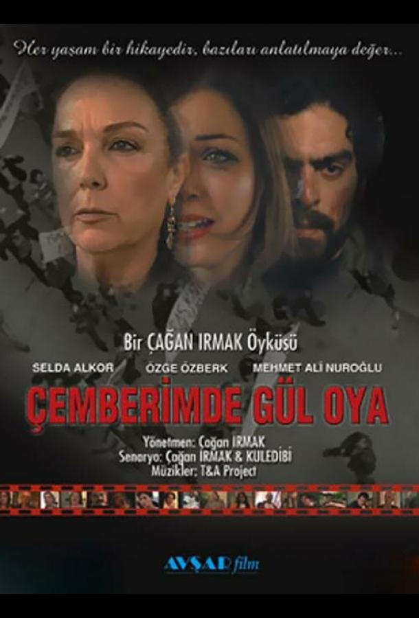 Çemberimde gül oya