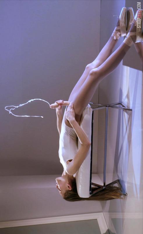 Ballerina Mia Reese's Cock Really Cums