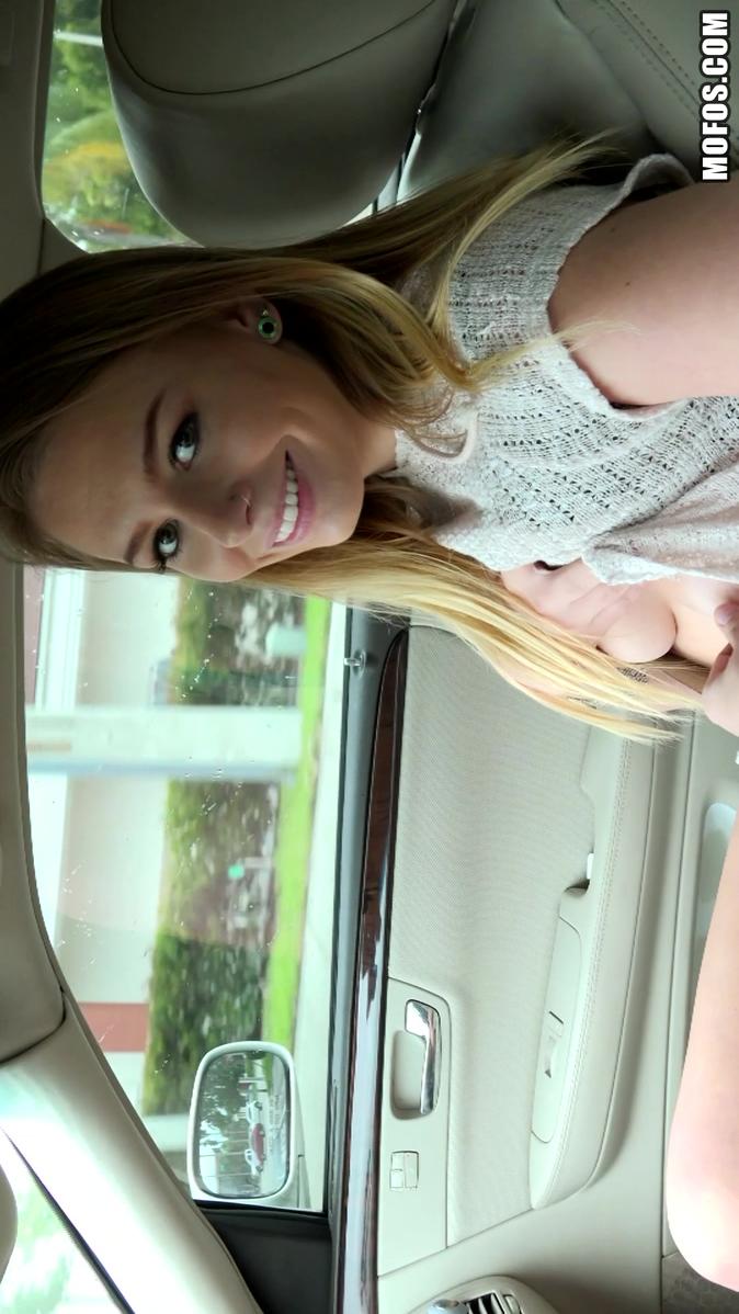 Natural Teen Fucks for a Ride