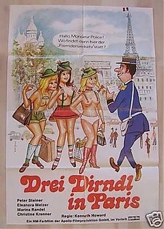 Drei Dirndl in Paris