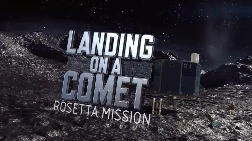 Landing on a Comet: Rosetta Mission